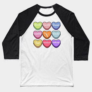 SV&Co Candy Hearts Baseball T-Shirt